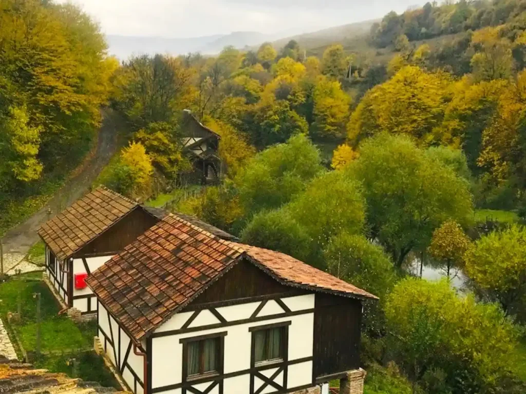 cokayan Dilijan Resort in autumn