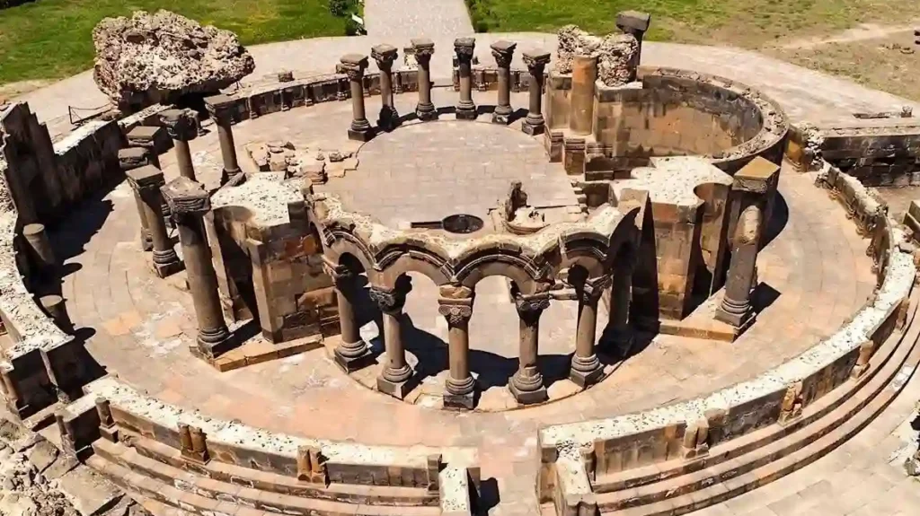 Zvartnots in armenia for arab tourists: 7 days tour