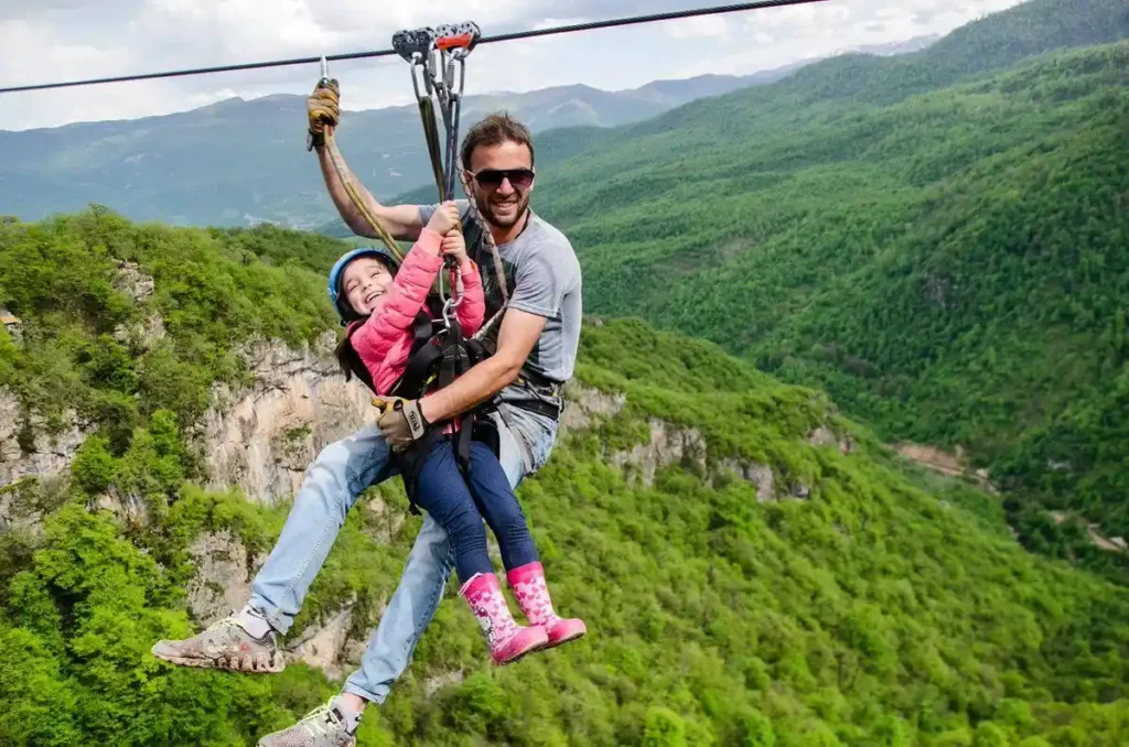 Armenia’s only roller zip-line with twists and turns
