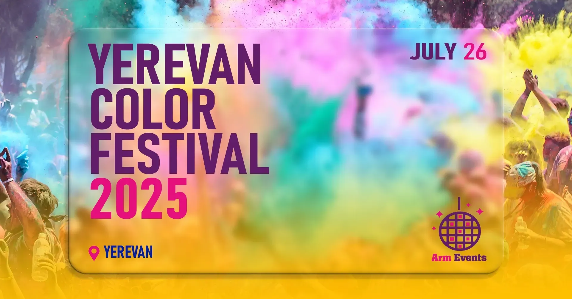 Yerevan Color Festival in Armenia