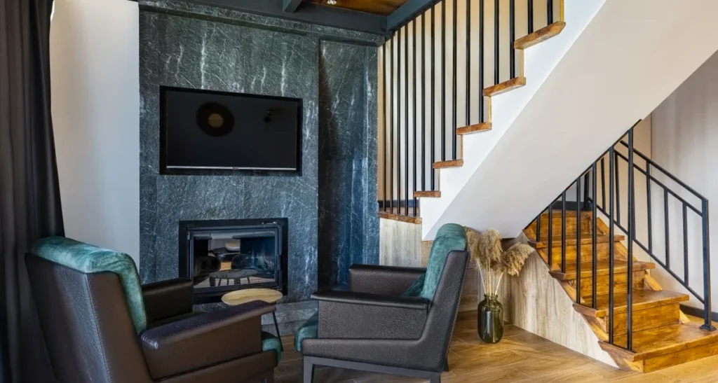 Bungalow for Four With Fireplace