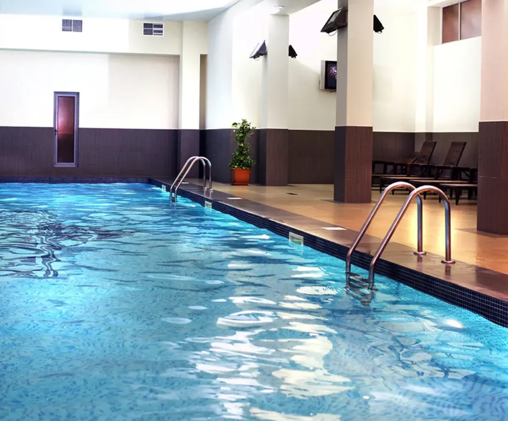 Swimming pool in ani plaza hotel