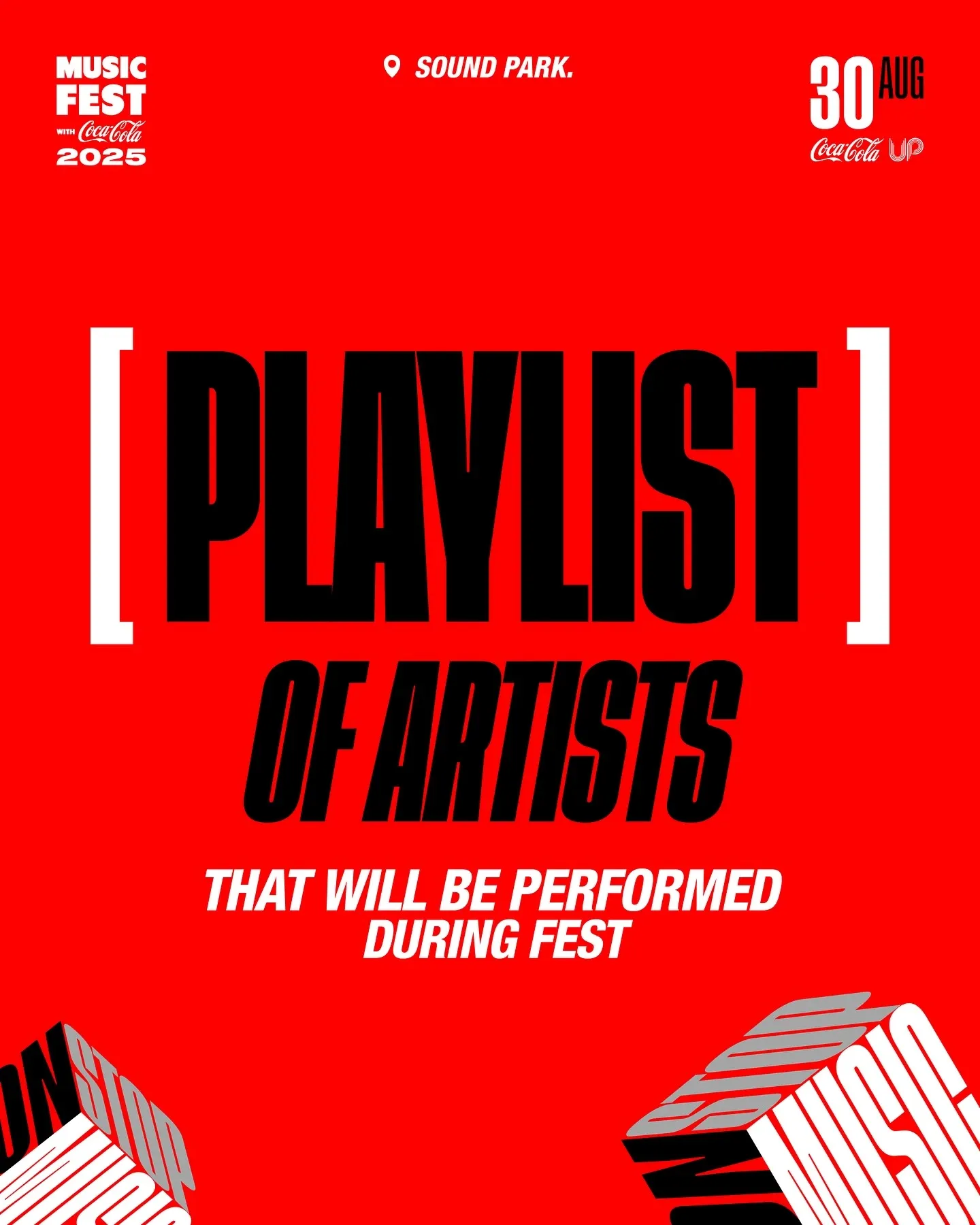 playlist of cola fest 2025
