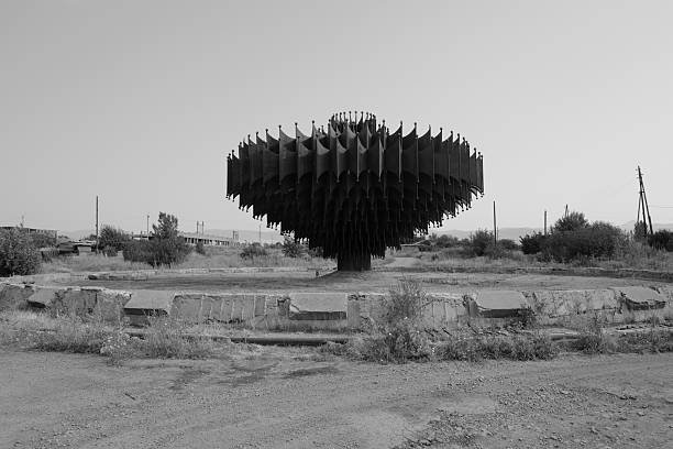 The Iron Fountain in Gyumri, Armenia