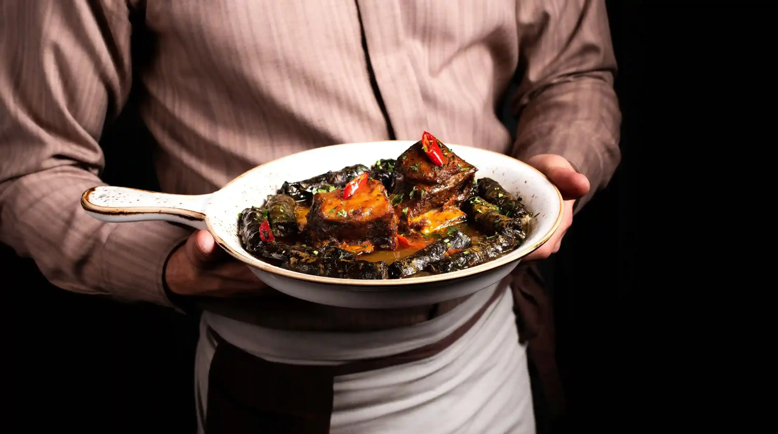 Dolma in lavash Restaurant