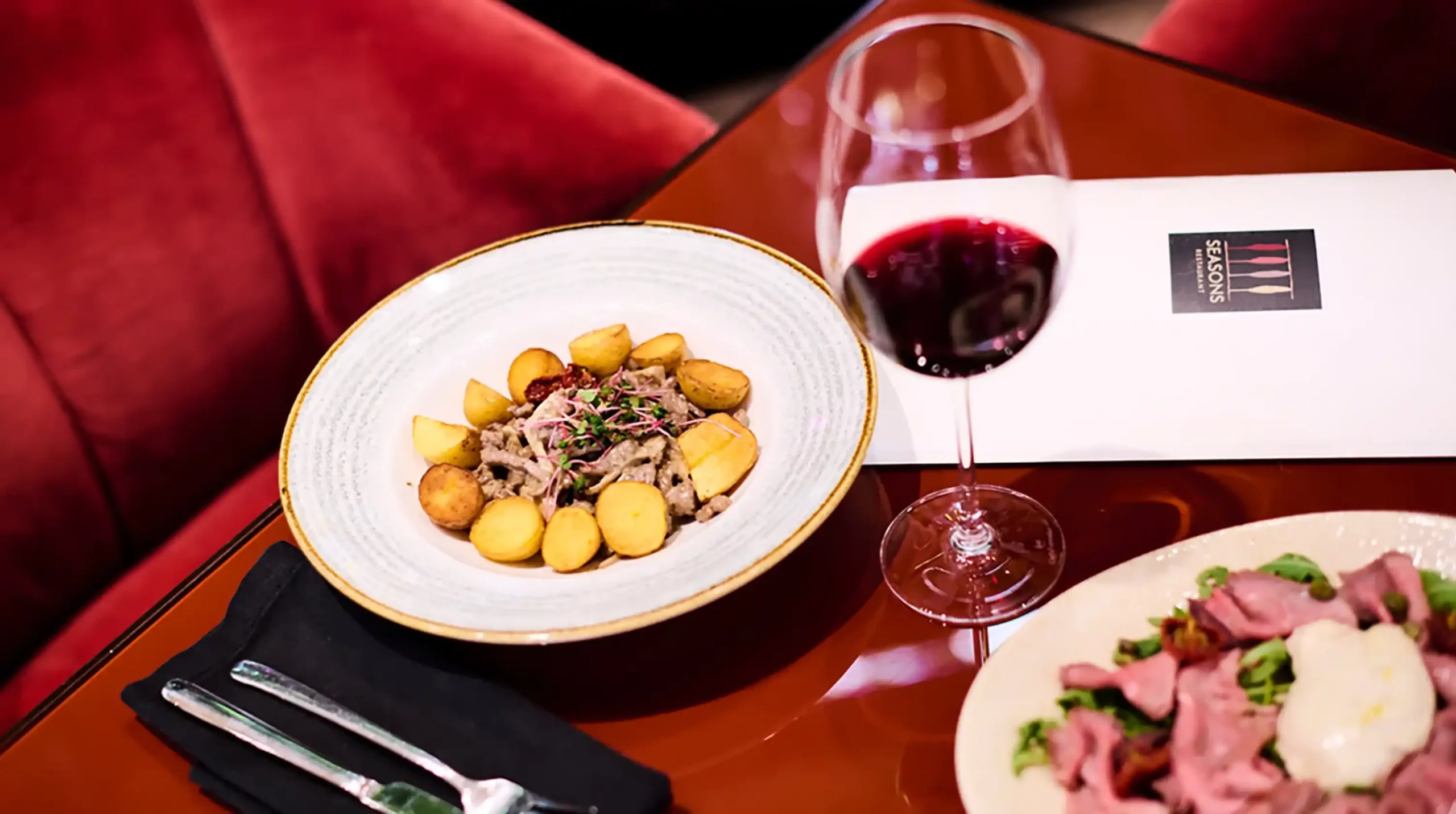 Seasons restaurant in mother city center