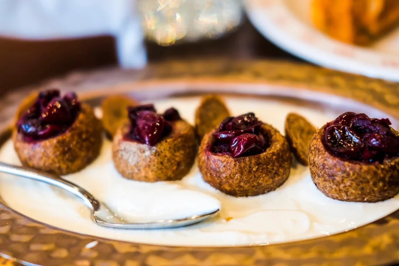 Traditional Armenian salad served at Mayrig for Arabs