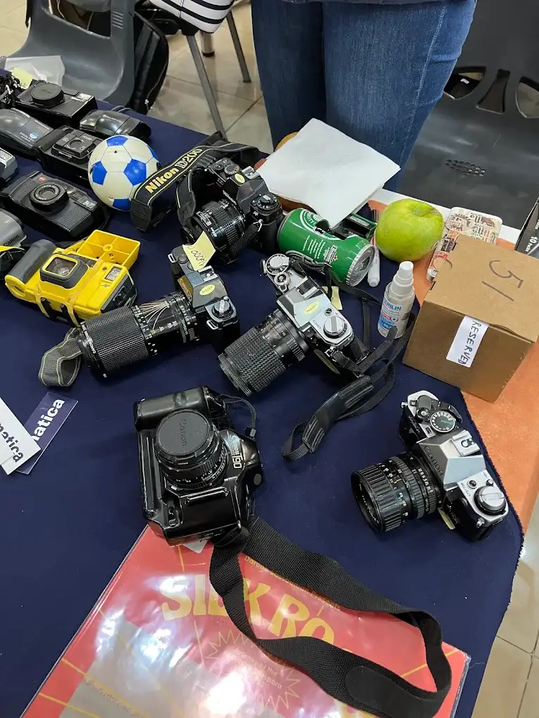 A spacious gallery inside the Artists Union, displaying Armenian paintings.