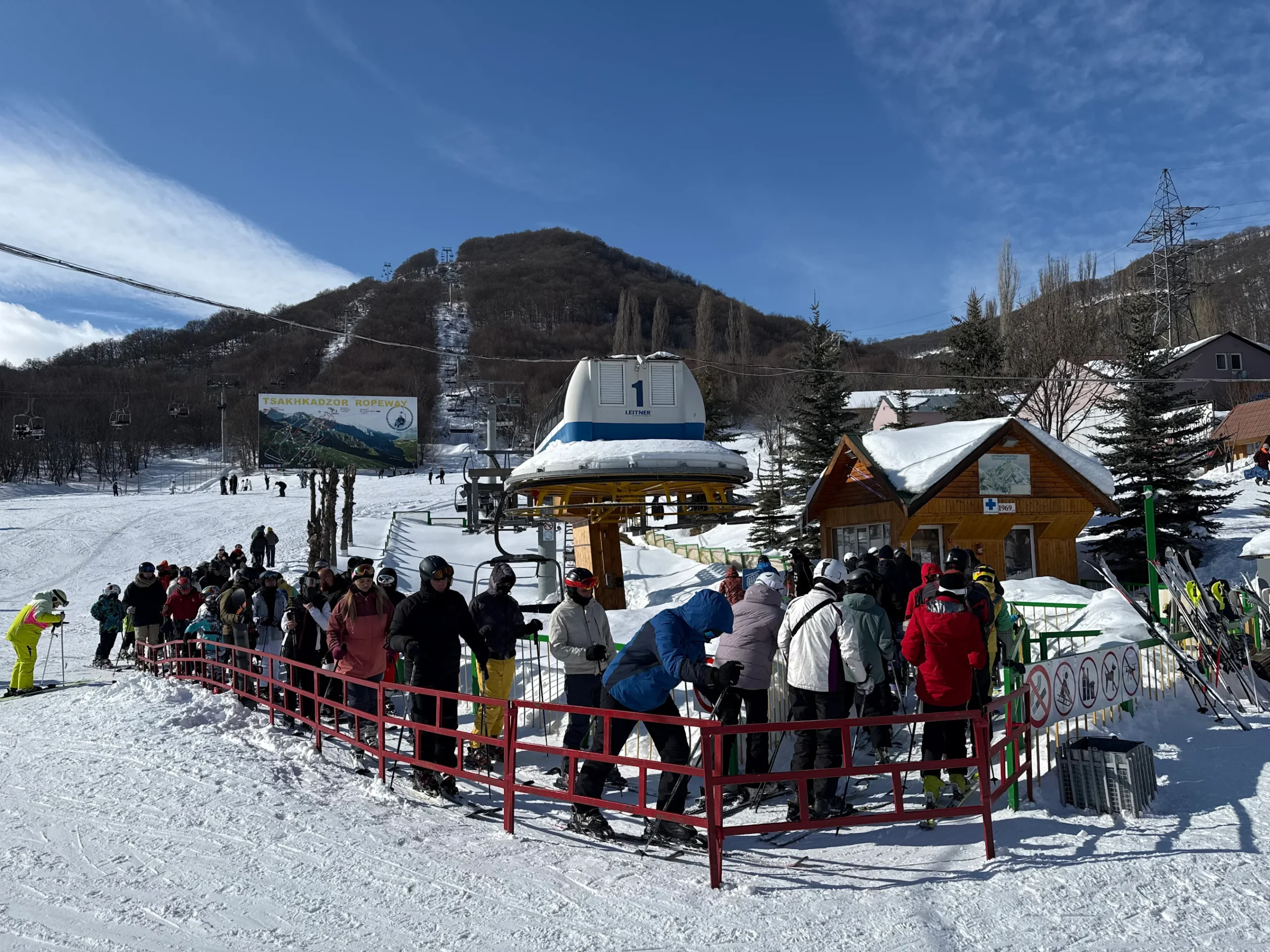 Happy family enjoying a luxury vacation in Kotayk region, Armenia
